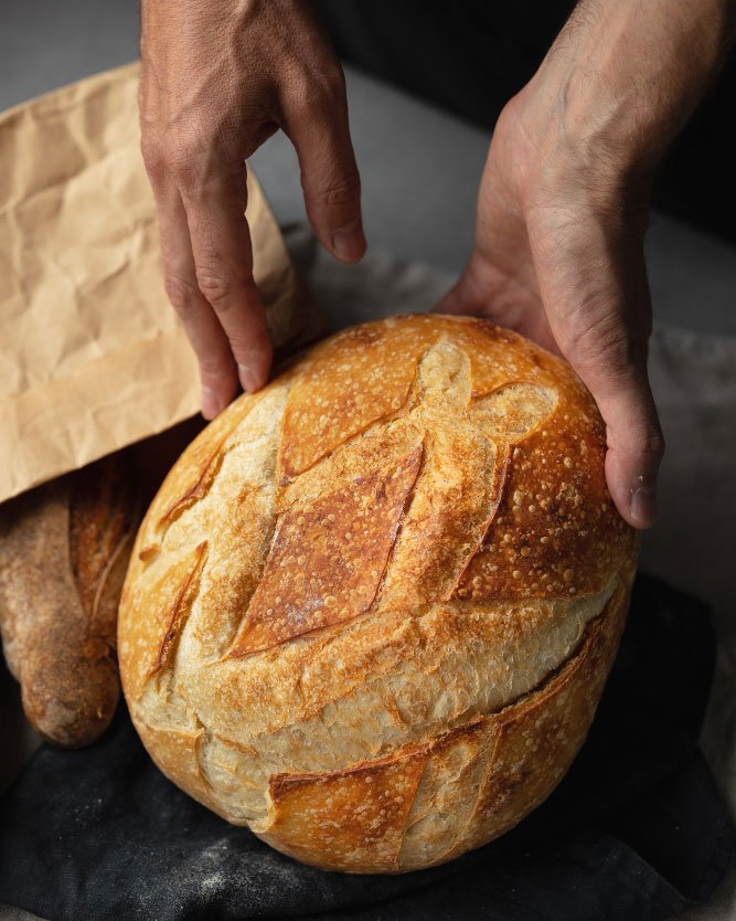 Pane artigianale della filiera della Farina di Stupinigi
